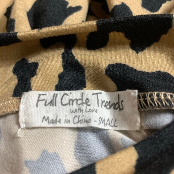 2 piece leopard shirt and pencil skirt - Picture 3 of 3